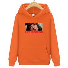 Load image into Gallery viewer, Life is Boring Hoodie