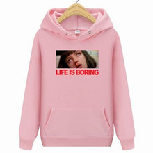 Load image into Gallery viewer, Life is Boring Hoodie