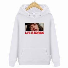 Load image into Gallery viewer, Life is Boring Hoodie